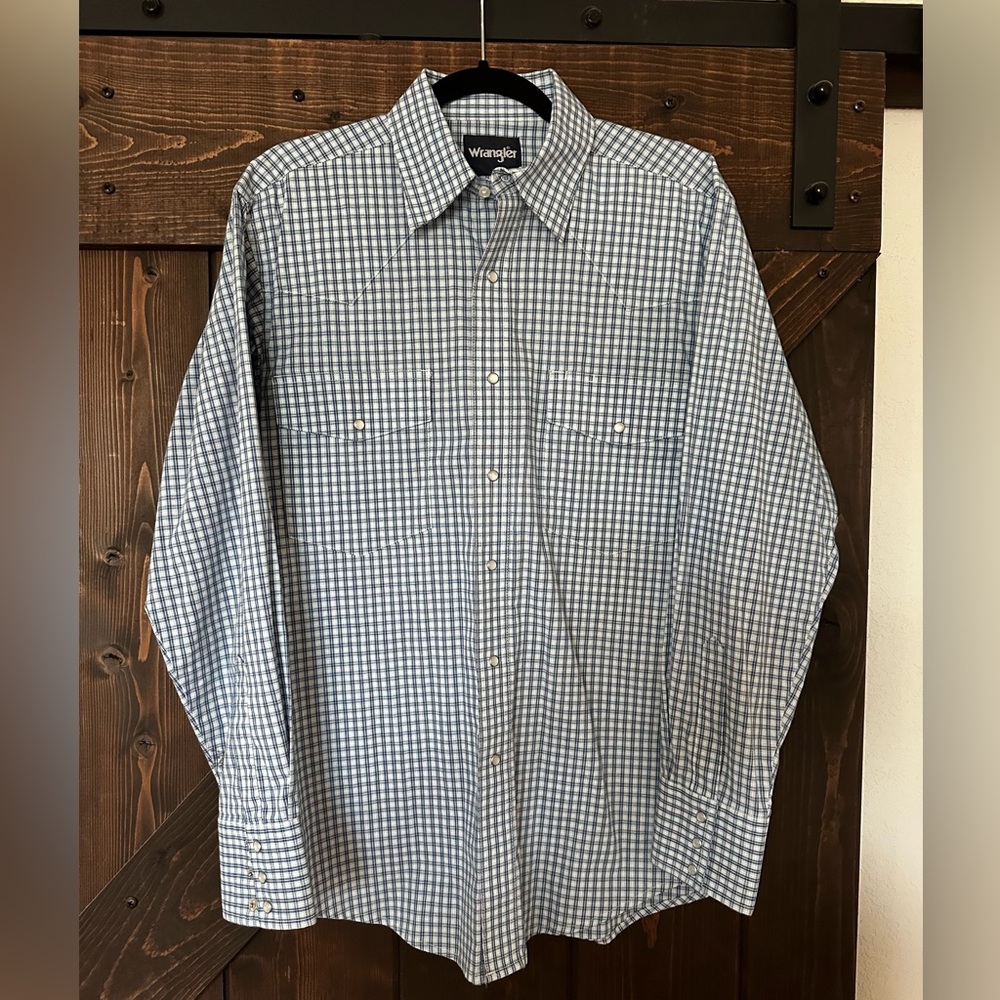 Wrangler plaid shirt Men’s